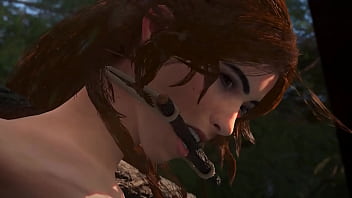 Lara chiyo tied up tomb raider