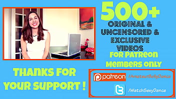 Smoking hot blonde girl sexy white lingerie dance