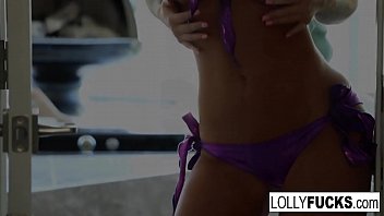 Hot blonde gets banged