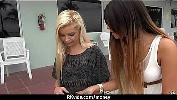 Hottie gets naked and has sex in public for cash 23