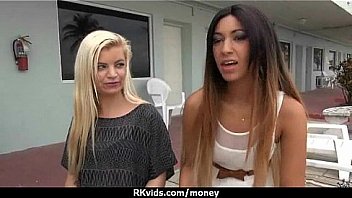 Hottie gets naked and has sex in public for cash 23