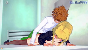 Ryouko mikado and tearju lunatique and rito yuki intense sex to love ru hentai