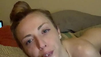 Extra long bj sucking him dry