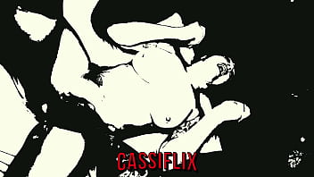 Aquela putaria com muito negro e só eu de branquinha ganhando pau duro na buceta e no cu cassiflix