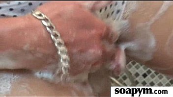 A very hot soapy massage and a hard fucking 20