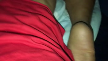 Stroking some phat wet