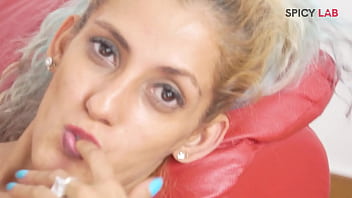 Cubana solo masturbation