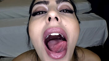 Audrey royal pov blowjob and cum load swallow