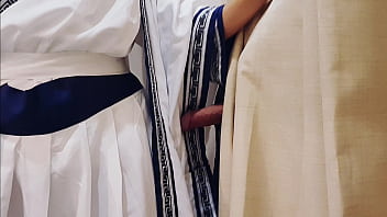 Asian teen thirsty for a random cock