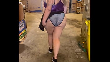 Just doing the lord’s work and giving all the men at the home improvement store a flash for all the long hours they put