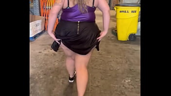 Just doing the lord’s work and giving all the men at the home improvement store a flash for all the long hours they put