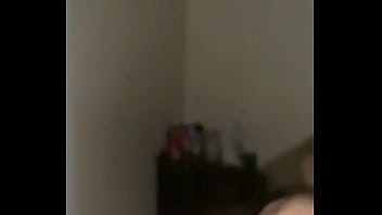 Brunette sucking dick