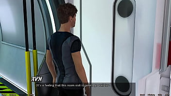 Stranded in space #113 first kiss with the hot ebony milf