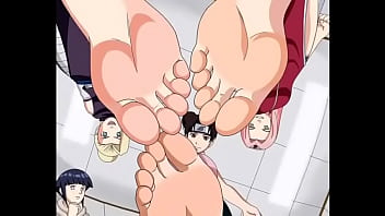 Naruto footfap challenge #2