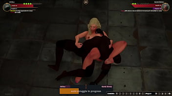 Attilius vs bambi nf3d mixed sexfight femdom competitive intercourse