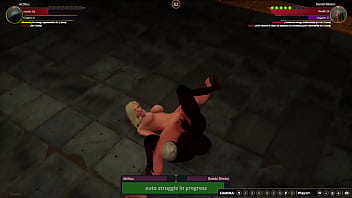 Attilius vs bambi nf3d mixed sexfight femdom competitive intercourse