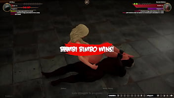 Attilius vs bambi nf3d mixed sexfight femdom competitive intercourse