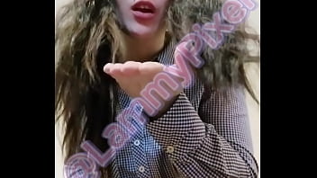 Lammy pixel blows you kisses with buttplug in ass