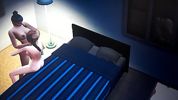 Sims for hot sex lesbian window peeping
