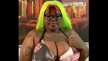 Purple Bun Lime Green Hair And My Bikini Halloween Is Coming thumbnail