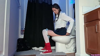 School girl dorothy peeing voyeur sage eldritch