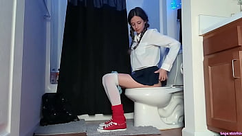 School girl dorothy peeing voyeur sage eldritch