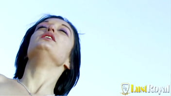 Petite sweet chic having sex with tatted muscular guy