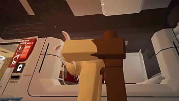 Using a whore like a fuck toy on roblox