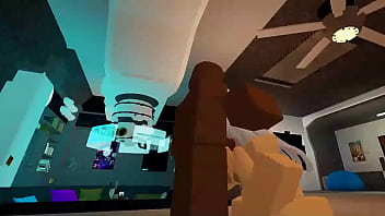 Using a whore like a fuck toy on roblox