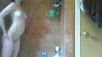 Horny masturbating in the bathroom