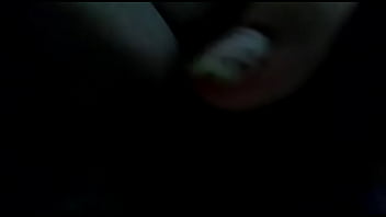 Dandome dedo para estar lista a mi verga favorita