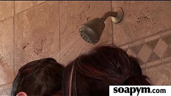 Erotic soapy massage with happy ending 5