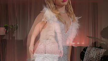 Dominique palermo is a gorgeous blonde who savors a creampie