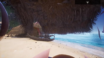 Big ass tit black milf indra gets pussy pounded by big white cock and has multiple orgasms on the beach