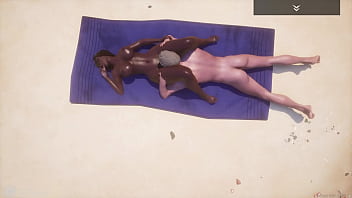 Big Ass Tit Black Milf Indra Gets Pussy Pounded By Big White Cock And Has Multiple Orgasms On The Beach thumbnail