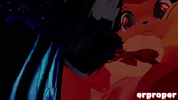 Vrchat vuplpix gets blown by a furry