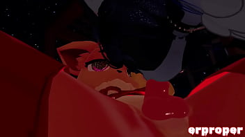 Vrchat vuplpix gets blown by a furry