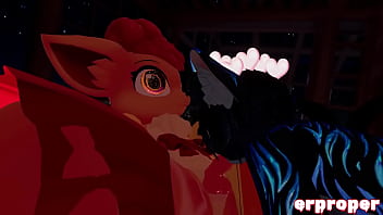 Vrchat vuplpix gets blown by a furry