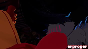 Vrchat vuplpix gets blown by a furry