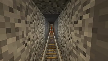 Here's my fast subway in an attempt to rizz a minecraft girlfriend