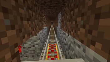 Here's my fast subway in an attempt to rizz a minecraft girlfriend