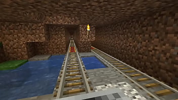 Here's my fast subway in an attempt to rizz a minecraft girlfriend