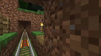 Here's my fast subway in an attempt to rizz a minecraft girlfriend