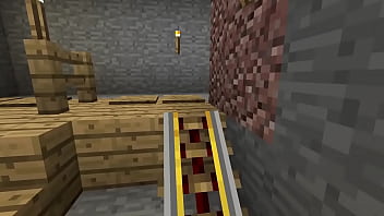 Here's my fast subway in an attempt to rizz a minecraft girlfriend