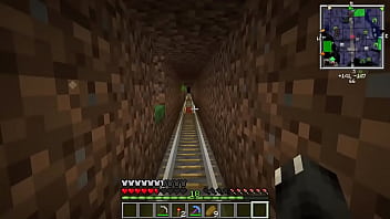 Here's my fast subway in an attempt to rizz a minecraft girlfriend