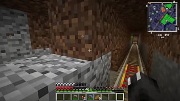 Here's my fast subway in an attempt to rizz a minecraft girlfriend