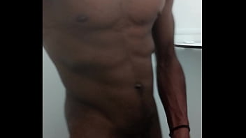 At university's bathroom