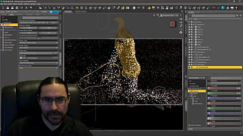 Building the leticia scene lighting work and render settings details