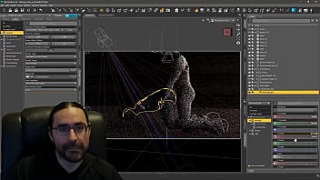 Building the leticia scene lighting work and render settings details