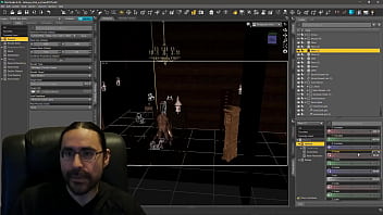 Building the leticia scene lighting work and render settings details